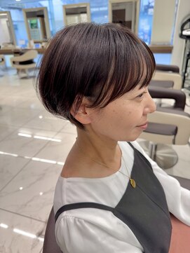 アッシュ 下北沢店(Ash) 襟足ピシャっとおさまる丸みショート