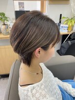 グラムヘアー(glam hair) ショートボブ