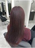 ツヤ髪☆ボルドーカラー