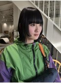 リナ　ミディアム姫カット