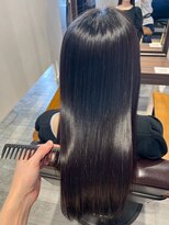 クレヨン ケース(Crayon case)&nbsp;黒髪暗髪つやつやワンカール美シルエットロング20代30代