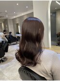 髪質改善*暗めカラーレイヤーウェーブ*美髪【Zina渋谷駅前】