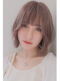 柔らか透明感ボブ