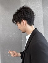 ロンドアベニール 北千住(Lond avenir)&nbsp;スパイキーショートニュアンスパーマスペインカールメンズ北千住