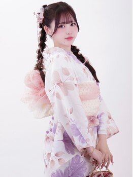 オリーブ(OLIVE)の写真/【2026年度成人式もOK★ヘアセット¥980】心斎橋/なんば駅徒歩5分!結婚式/イベントに可愛い飾り多数ご用意♪
