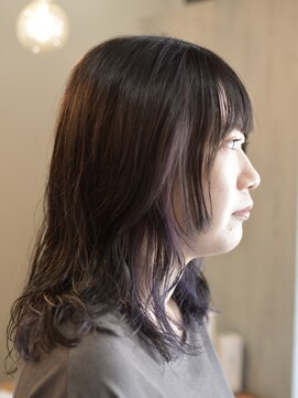 スイ(Sui) 顔まわりカット×インナーカラー