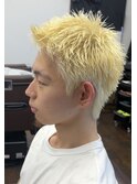 スパイキーショート/ブリーチ/メンズカット/メンズ/メンズサロン