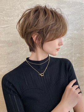 ロンドソレイユ 池袋(Lond soleil) くすみベージュ/ショート/前髪/レイヤー/髪質改善/縮毛矯正/池袋
