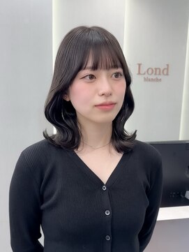 ロンドリゼル 札幌(Lond RiseL) ◯ オリーブグレー/韓国/レイヤーカット/髪質改善/縮毛矯正/札幌