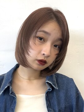 ガーデントウキョウ(GARDEN Tokyo) フェイスレイヤー/レイヤーボブ/ベージュカラー