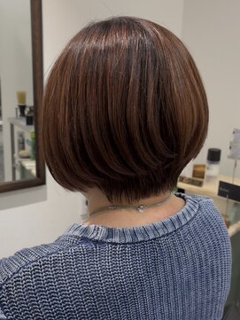 大人ショートボブ