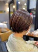 20代30代40代50代◎ショートスタイル/ラベンダーカラー
