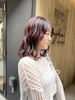 カフカヘア 吉祥寺店(kafka hair) 透け感ローズピンク