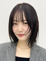 アイトーキョーエス 渋谷(AI TOKYO S) レイヤーボブ/オリーブベージュ/結べるボブ