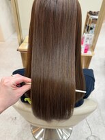 ラヴィズム 松崎店(LUVISM)&nbsp;韓国/顔周りレイヤー/おくれ毛/ベージュ/ダブルカラー/東区/松崎