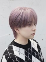 ヘッドストック 大和八木店(HEAD STOCK) ハイトーン シースルー ウルフ ラウンドマッシュ