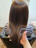 【髪質改善】美髪縮毛矯正+カット+髪質再生トリートメントバイカルテ