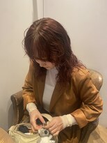 ニナ 梅田(nina)&nbsp;暖色カラー/ハードパーマ