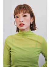 キッカ 松ヶ丘店(CHICCA)&nbsp;ショートバングボブ