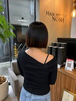 ヘアースパ ノッシュ 博多千代店(Hair Spa Nosh)&nbsp;切りっぱなしボブ