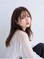 レア(Lea)&nbsp;韓国風レイヤー×シースルーバング