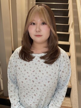 ニューヨークニューヨーク 三宮店(NYNY) ミディアムヘア/レイヤーカット/デザインカラー