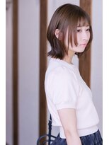 ルーシー ヘアデザインワークス(Lucy Hair Design Works)&nbsp;サロンワーク×ミディアムウルフ