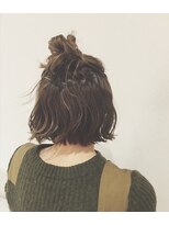 ネオリーブエム(Neolive em;)&nbsp;neolive em  ざっくりお団子ボブ☆