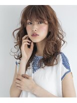 ちょっぴりセクシーな細束ウェーブ