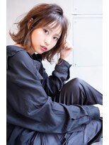 ケイト(kate)&nbsp;ケイト大宮　チョコレートベージュ×外はねボブ