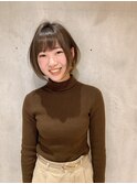 ☆ボブ×透明感ベージュ☆