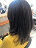 【美髪×健やかな頭皮に】カット+カラー+グローバルミルボン¥18700
