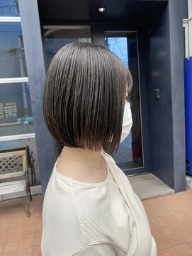ヘアーデザイン アルエ(HAIR×design ARUE) オリーブグレージュ×ボブ