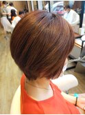 シンプルショートボブ