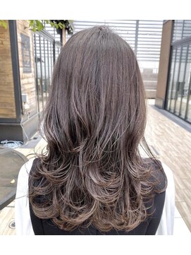 モアナ バイ ヘッドライト 沖縄東崎店(Moana by HEADLIGHT) Moana【東崎】#ベージュ#デジタルパーマ#レイヤーカット