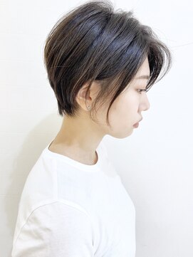 モリオフロムロンドン 松戸店(Morio from London) 【松戸　ムラマツ】ショートボブ前髪なしソフトアッシュ