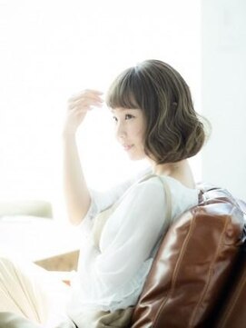 オレロ 国立(olelo) 大人ガーリー/似合わせカット/リバースセンターパート/国立