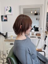 マノンヘアーデザイン(manon hair design..)&nbsp;伸ばし途中の縮毛矯正