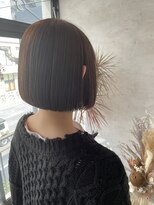 ジル アンク(Jill ankh)&nbsp;《Jill ankh姫路駅前》ミニボブ♪オリーブベージュで透明感