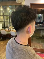 プルス 墨染店(PLUS)&nbsp;メンズスタイル【墨染駅/藤森駅/伏見駅/ハイライト/透け感】