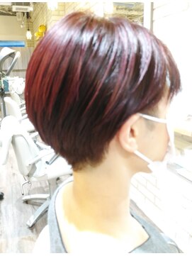 アエラスラナ 相模大野(Aeolus Lana) オーガニックカラー×ハンサムショート