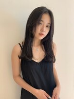 ガリカ 渋谷(Gallica)&nbsp;ストレートワンカール×オリーブグレージュ