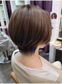 大人ショートボブ