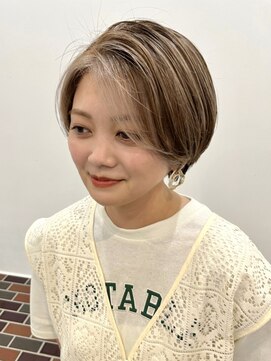 ボレロ BOLERO オシャレ柔らかフェイスフレーミング×ハイライト