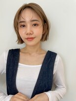 コンティニュー オモテサンドウ(CONTINUE OMOTESANDO)&nbsp;CONTINUE(表参道)シースルーバングボブ/手嶋