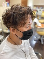 美容室 アミューズ(amuse)&nbsp;センターパート×ふるゆわパーマ