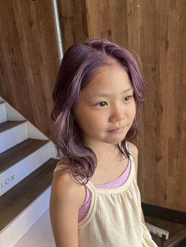 アヴァンス 天王寺店(AVANCE.) ピンクパープル×透明感×小さいお客様