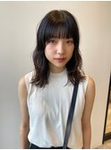 顔周りレイヤーで作るニュアンスウエーブ
