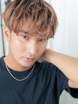 トニーアンドガイメン ホテル京阪仙台店(TONI&GUY MEN)&nbsp;無造作に決めるハイトーンカラーラウンドマッシュd仙台