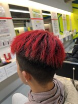 ダズルヘアラッシュ(DAZZLE hair RUSH)&nbsp;赤髪アップバング